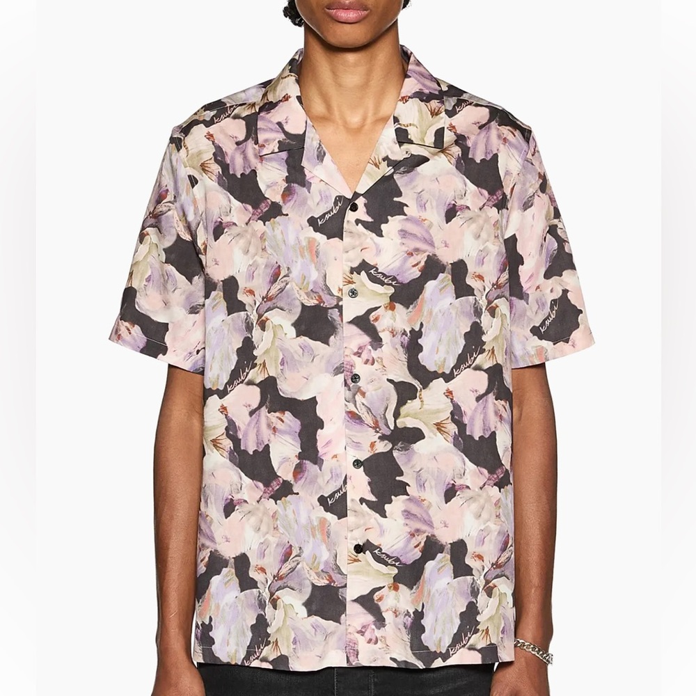 Ksubi Mad Mad World Painted Resort Shirt